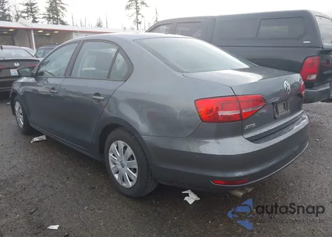 2015 Volkswagen Jetta 2.0L S from USA, damaged, VIN 3VW2K7AJ3FM297139